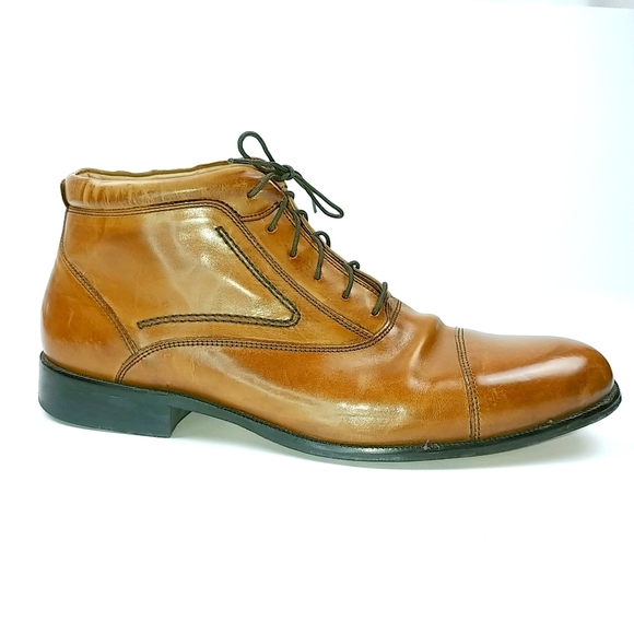 johnston and murphy stratton cap toe boot